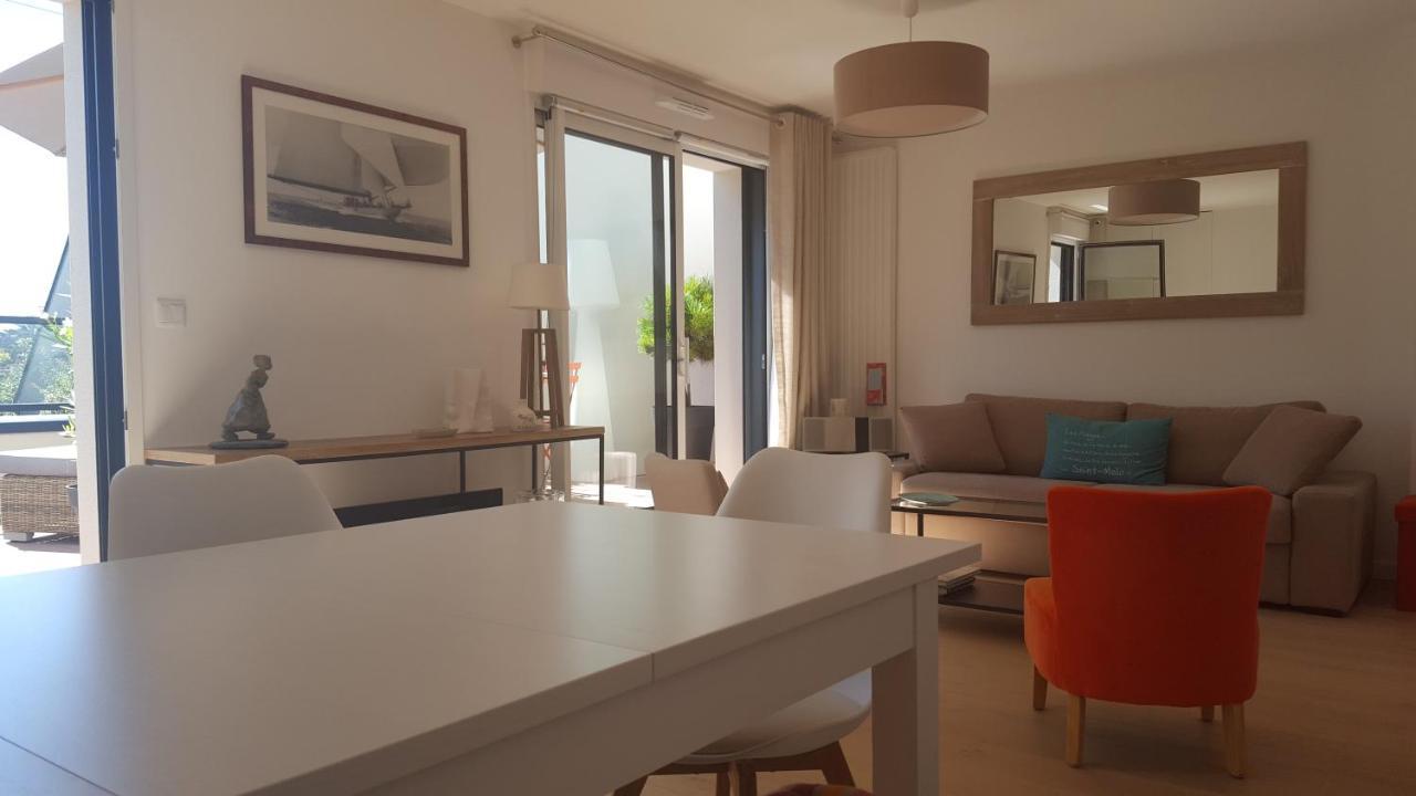 Les Cypres - Appt Avec Terrasse Proche Plage Saint-Malo Buitenkant foto