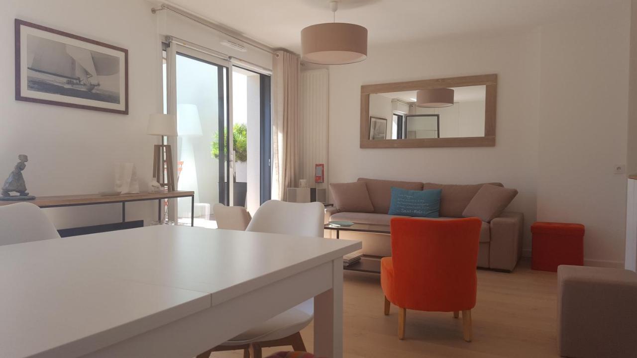 Les Cypres - Appt Avec Terrasse Proche Plage Saint-Malo Buitenkant foto