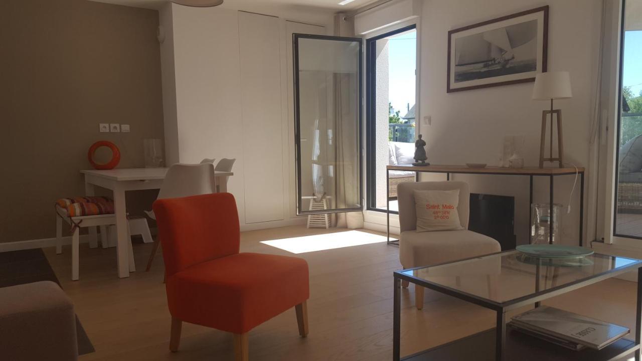 Les Cypres - Appt Avec Terrasse Proche Plage Saint-Malo Buitenkant foto