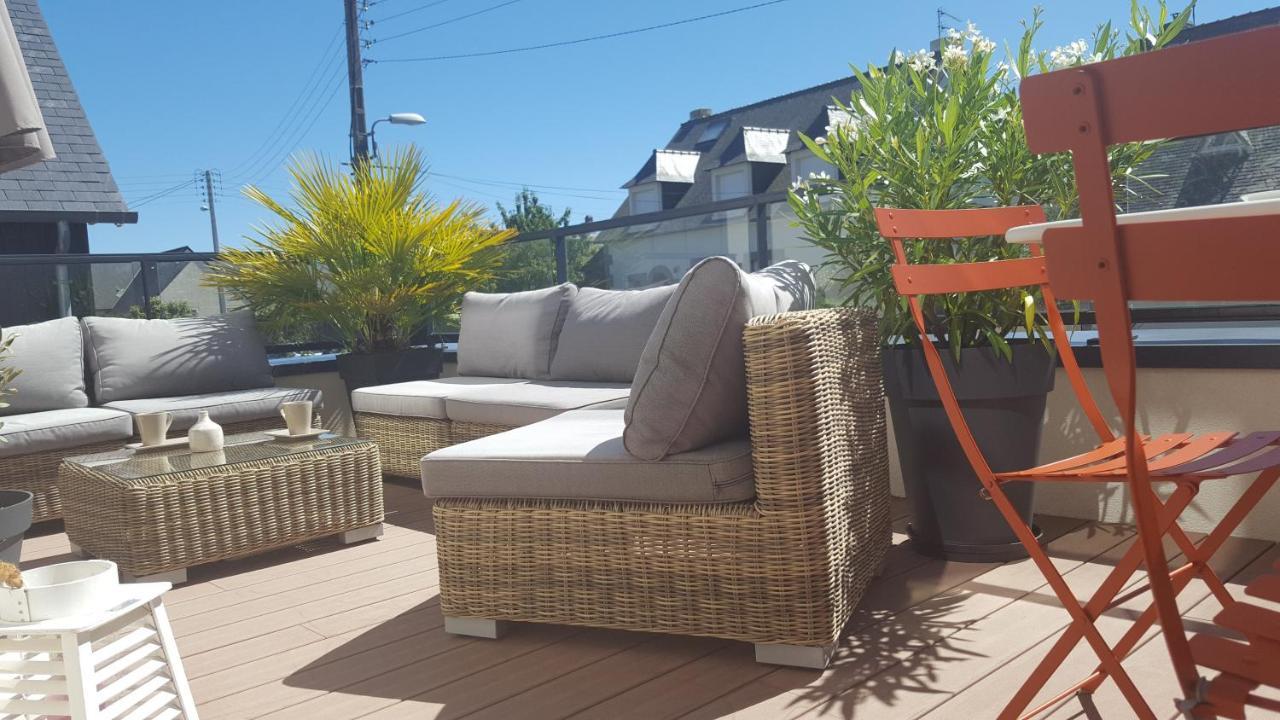 Les Cypres - Appt Avec Terrasse Proche Plage Saint-Malo Buitenkant foto