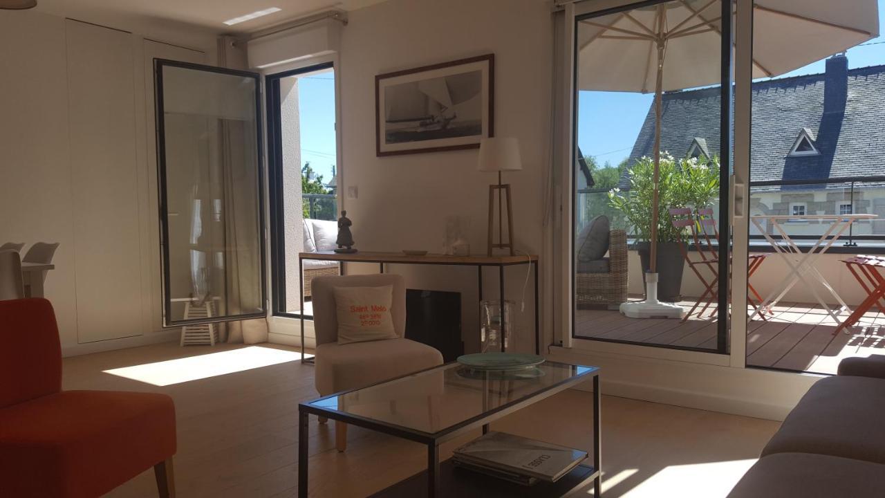 Les Cypres - Appt Avec Terrasse Proche Plage Saint-Malo Buitenkant foto